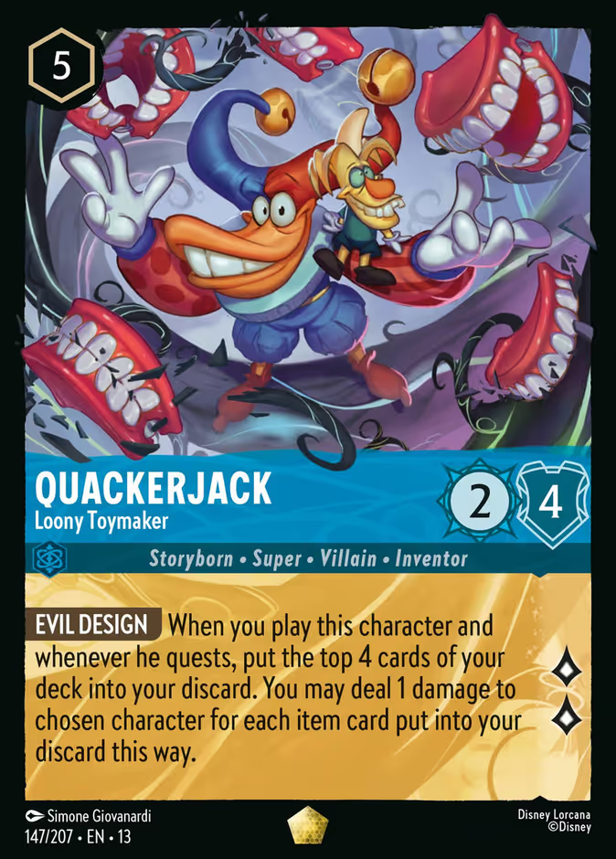Quackerjack - Loony Toymaker - 147/207 - Attack of the Vine!