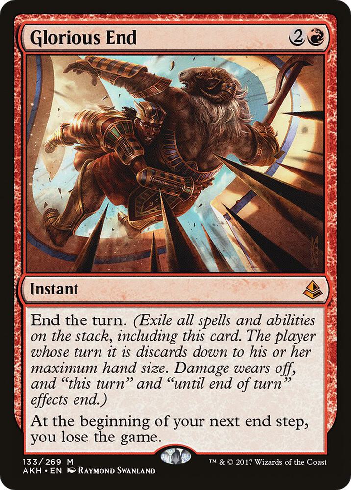 Glorious End - Amonkhet (AKH) - FOIL