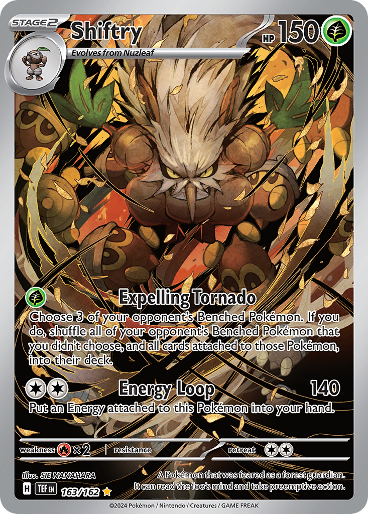 Shiftry - 163/162 - Temporal Forces (TEF)
