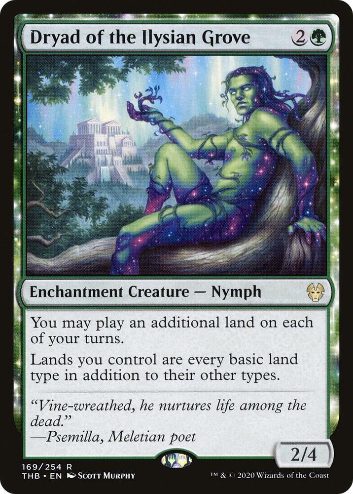 Dryad of the Ilysian Grove - Theros Beyond Death (THB)