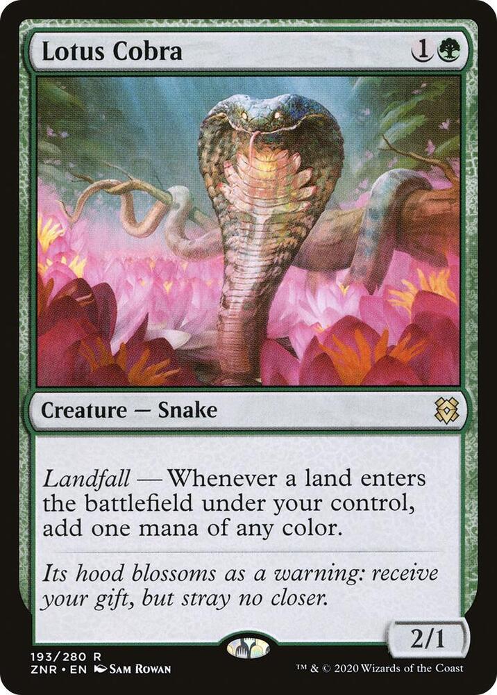 Lotus Cobra - Zendikar Rising (ZNR)