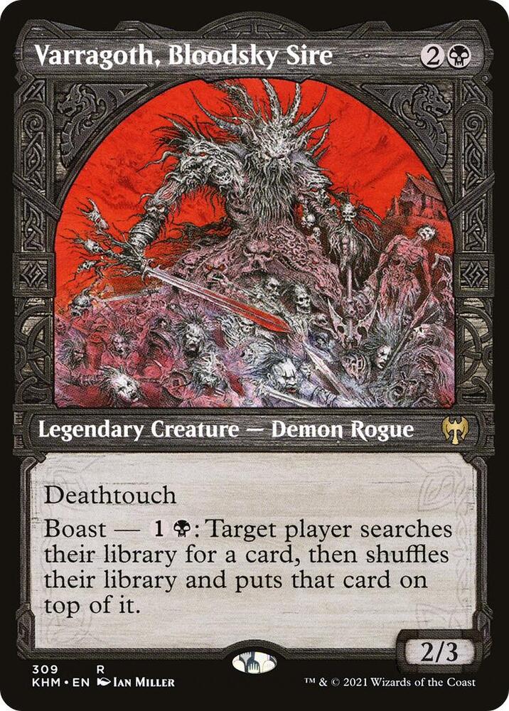 Varragoth, Bloodsky Sire (Showcase) - Kaldheim (KHM)