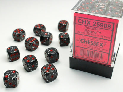 Chessex D6 Dice 16mm (12 Dice) (Various Colors)