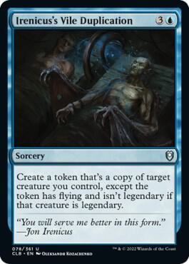 Irenicus's Vile Duplication - Commander Legends: Battle for Baldur's Gate (CLB)