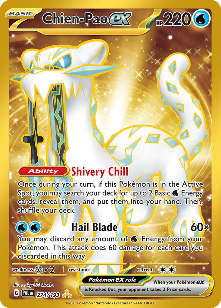 Chien-Pao ex - 274/193 - SV02: Paldea Evolved (PAL)