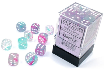 Chessex D6 Dice 16mm (12 Dice) (Various Colors)