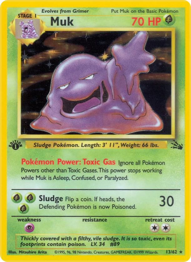 Muk (13) - Fossil (FO) 1st Edition