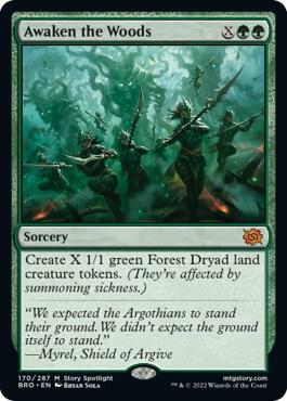 Awaken the Woods - The Brothers' War (BRO) - FOIL