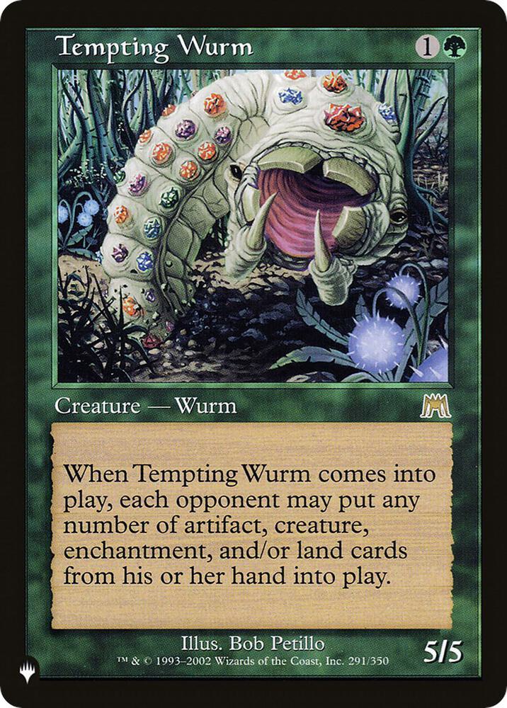 Tempting Wurm - The List Reprints (LIST)