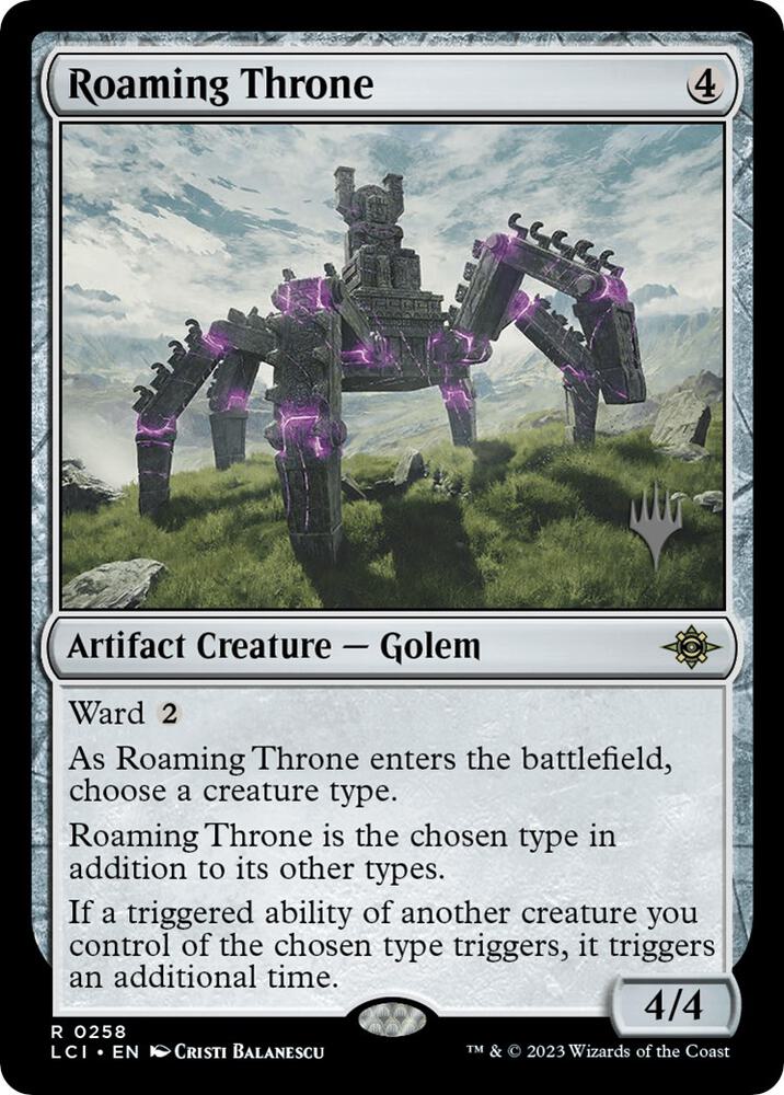 Roaming Throne - Promo Pack: The Lost Caverns of Ixalan (PPLCI) - FOIL