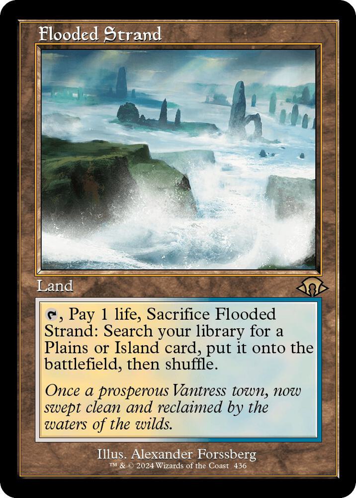 Flooded Strand (Retro Frame) - Modern Horizons 3 (MH3)