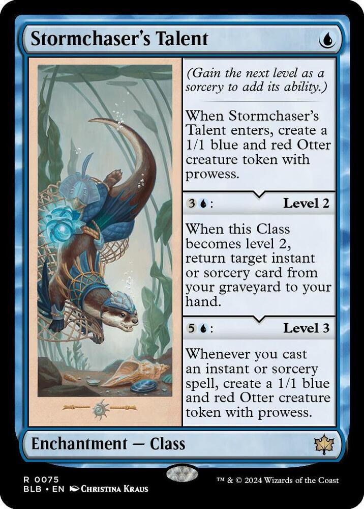 Stormchaser's Talent - Bloomburrow (BLB)