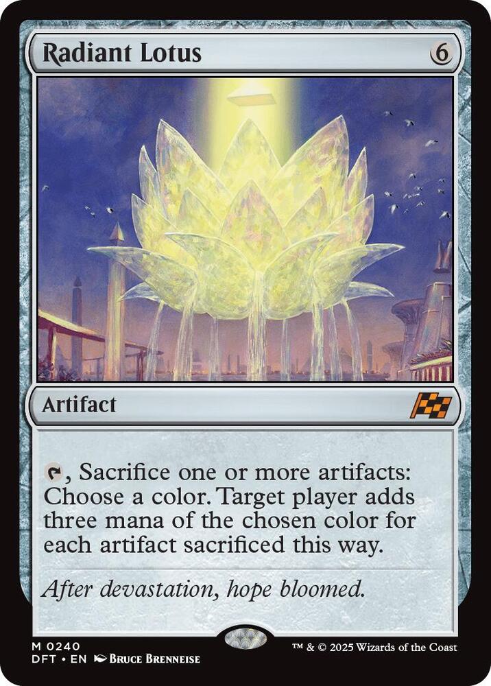 Radiant Lotus - Aetherdrift (DFT)
