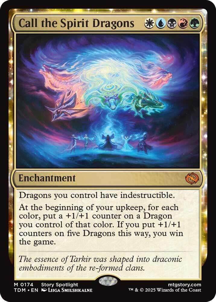 Call the Spirit Dragons - Tarkir: Dragonstorm (TDM)