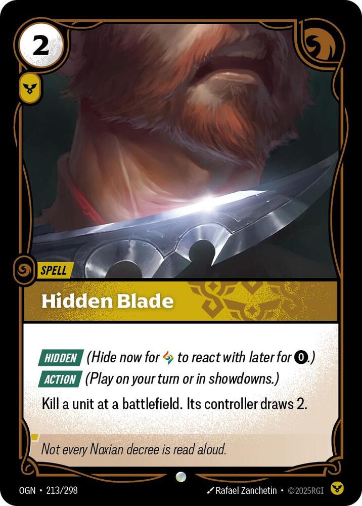Hidden Blade - Origins (OGN) - FOIL