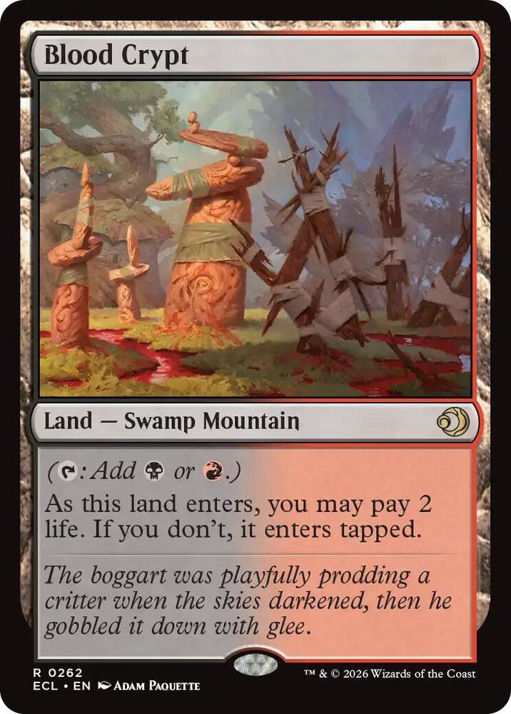 Blood Crypt - Lorwyn Eclipsed (ECL)