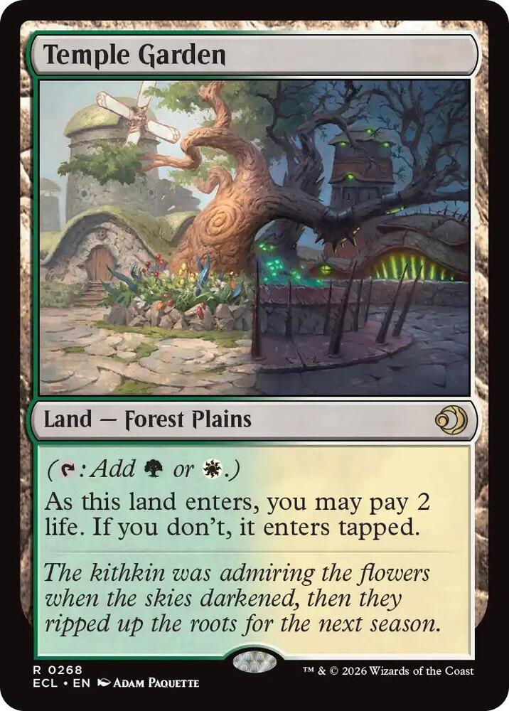 Temple Garden - Lorwyn Eclipsed (ECL)
