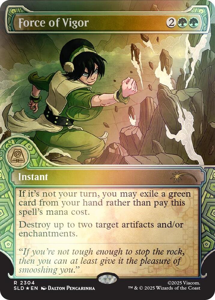 Force of Vigor (Rainbow Foil) - Secret Lair Drop Series (SLD)