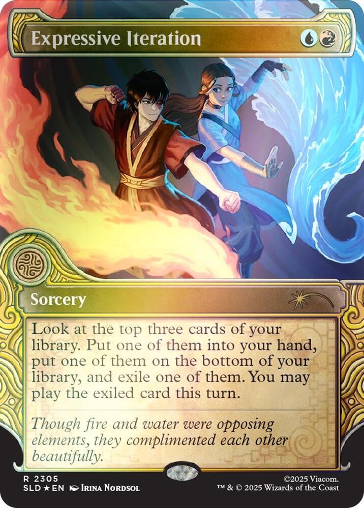 Expressive Iteration (Rainbow Foil) - Secret Lair Drop Series (SLD)