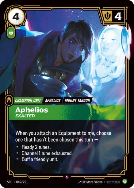 Aphelios - Exalted - Spiritforged (SPF)