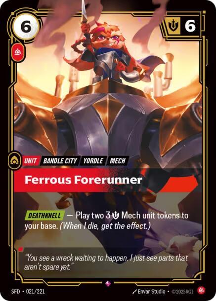 Ferrous Forerunner - Spiritforged (SPF)