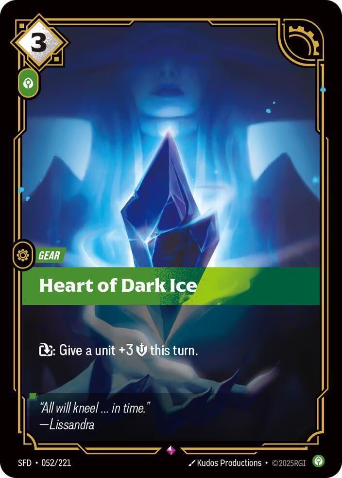 Heart of Dark Ice - Spiritforged (SPF)