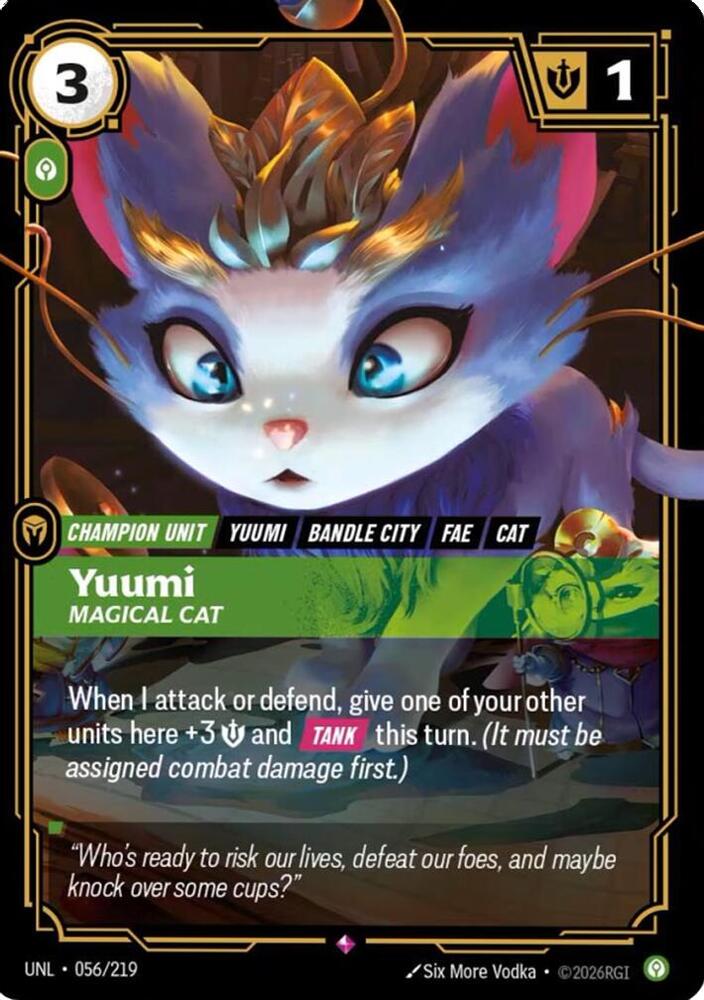 Yuumi - Magical Cat - Unleashed (UNL)
