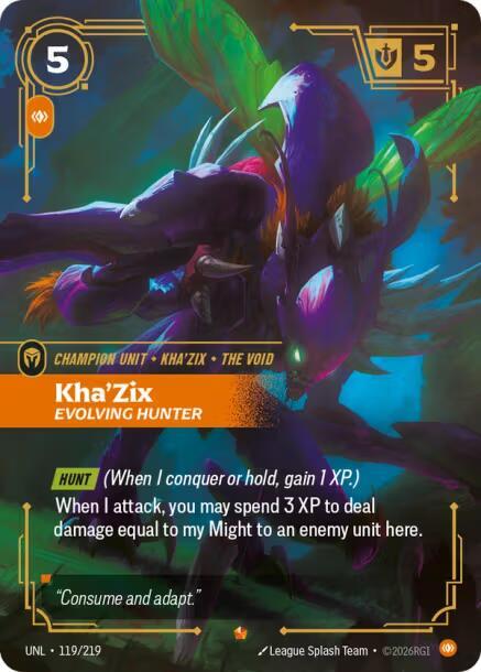 Kha'Zix - Evolving Hunter - Unleashed (UNL)