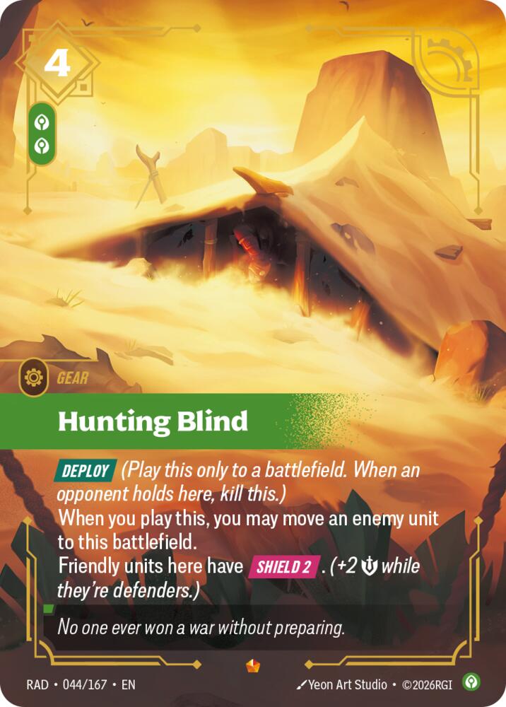 Hunting Blind - 044/167 - Radiance (RAD)