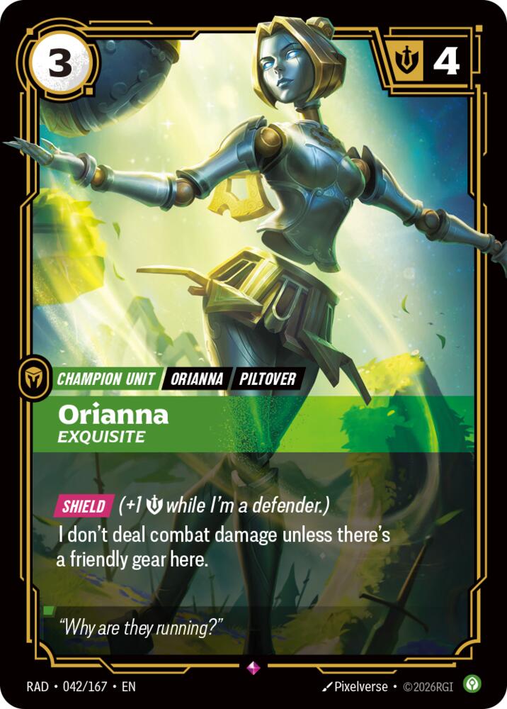 Orianna, Exquisite - 042/167 - Radiance (RAD)