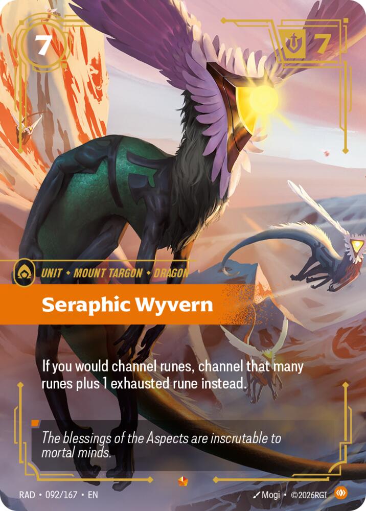 Seraphic Wyvern - 092/167 - Radiance (RAD)