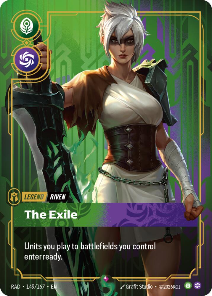 Riven, The Exile - 149/167 - Radiance (RAD)