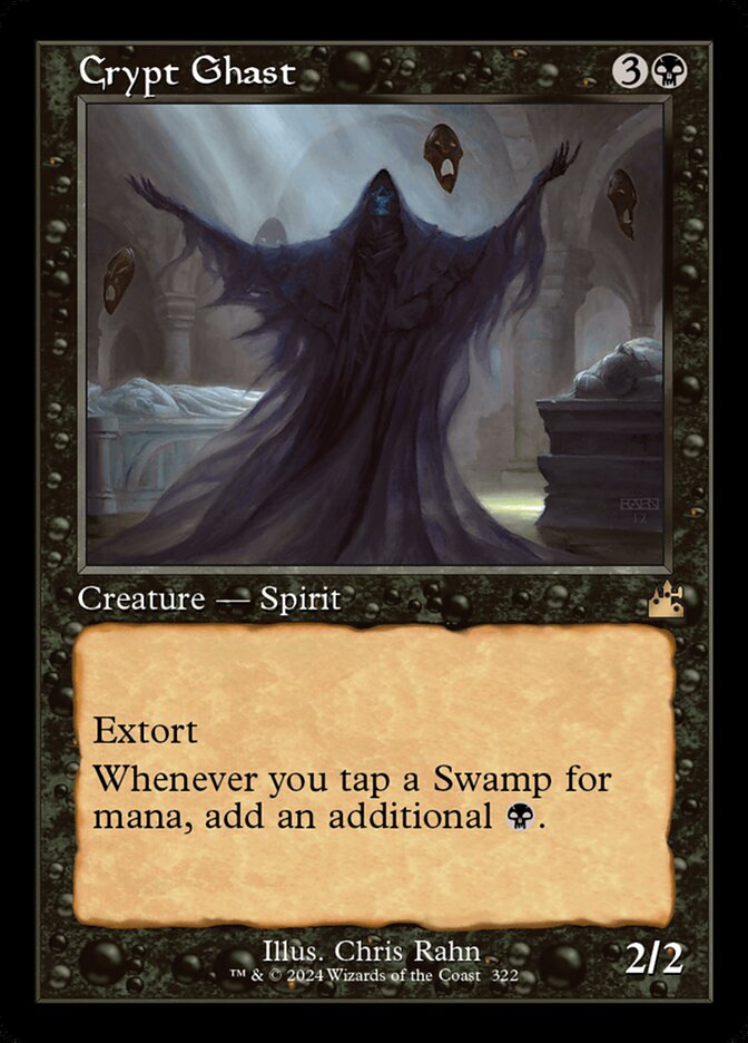 Crypt Ghast (Retro Frame) - Ravnica Remastered (RVR)