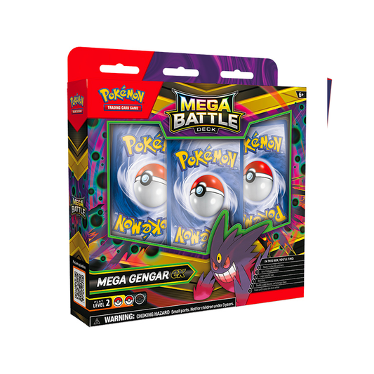 Pokemon TCG: Mega Battle Deck Case (Mega Gengar ex or Mega Diancie ex)