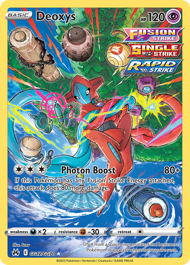 Deoxys - GG12/GG70 - Crown Zenith: Galarian Gallery (CRZ:GG)
