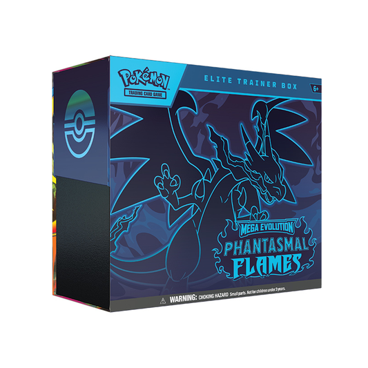 Pokémon TCG: Mega Evolution 02 Phantasmal Flames- Elite Trainer Box