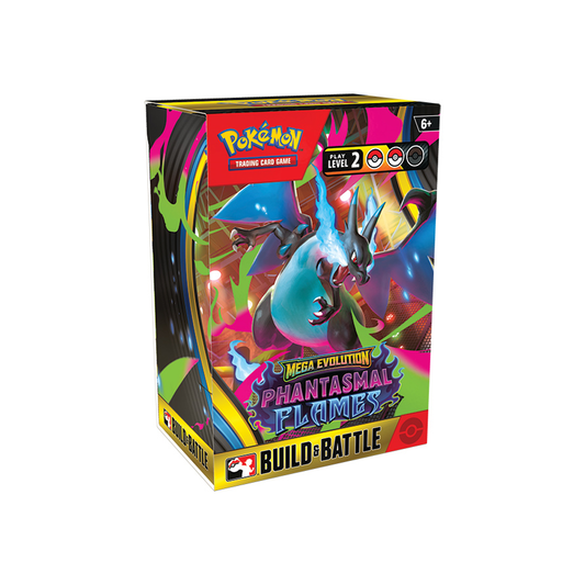 Pokemon TCG: Mega Evolution 02 Phantasmal Flames- Build & Battle Box