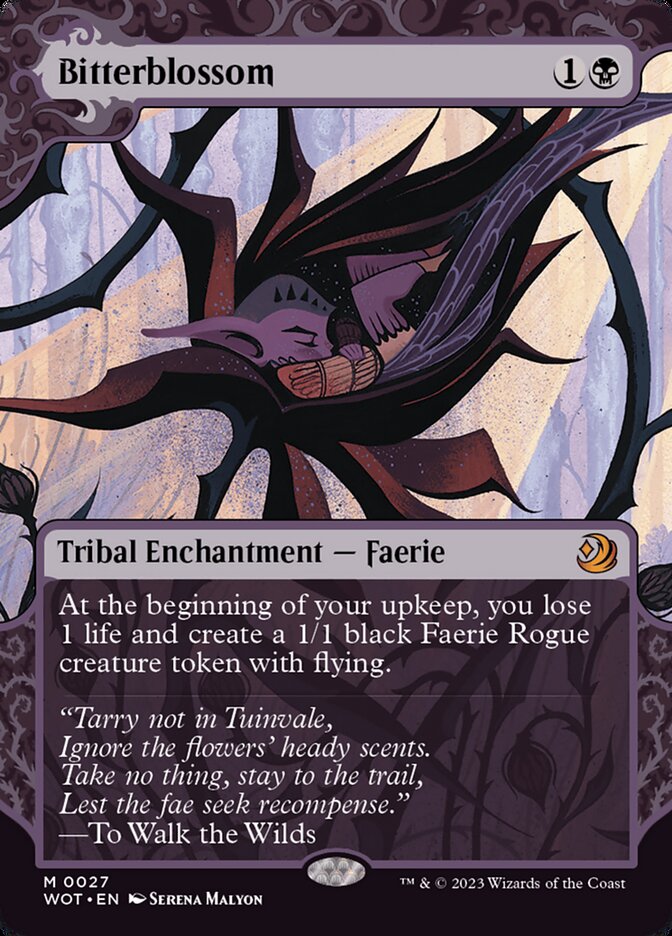 Bitterblossom - Wilds of Eldraine: Enchanting Tales (WOT)