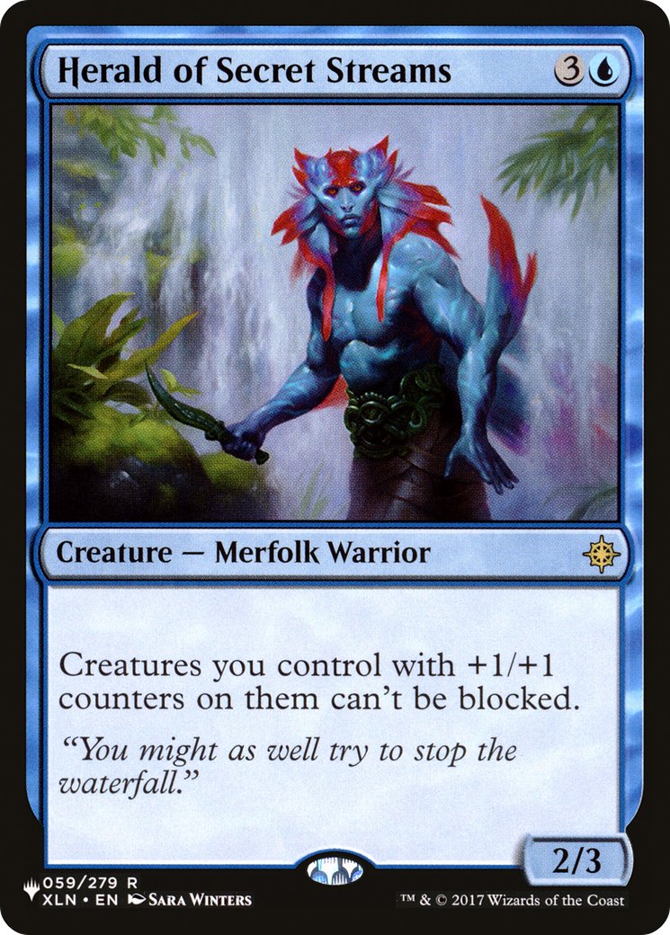 Herald of Secret Streams - The List Reprints (LIST)