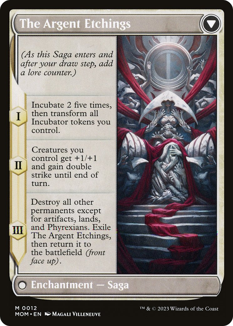 The Argent Etchings - March of the Machine (MOM) 12