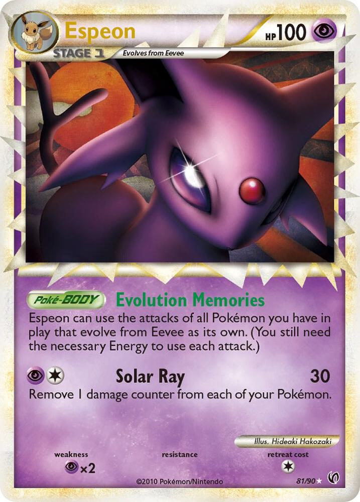 Espeon Prime 81/90 - Undaunted