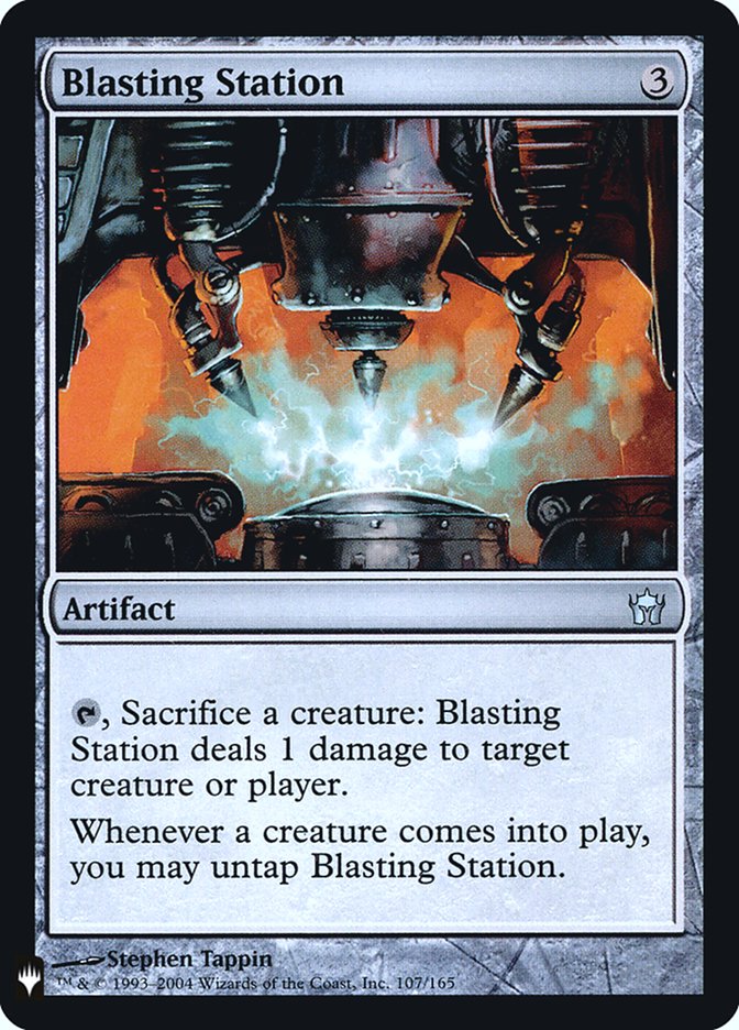 Blasting Station - The List Reprints (LIST) - FOIL