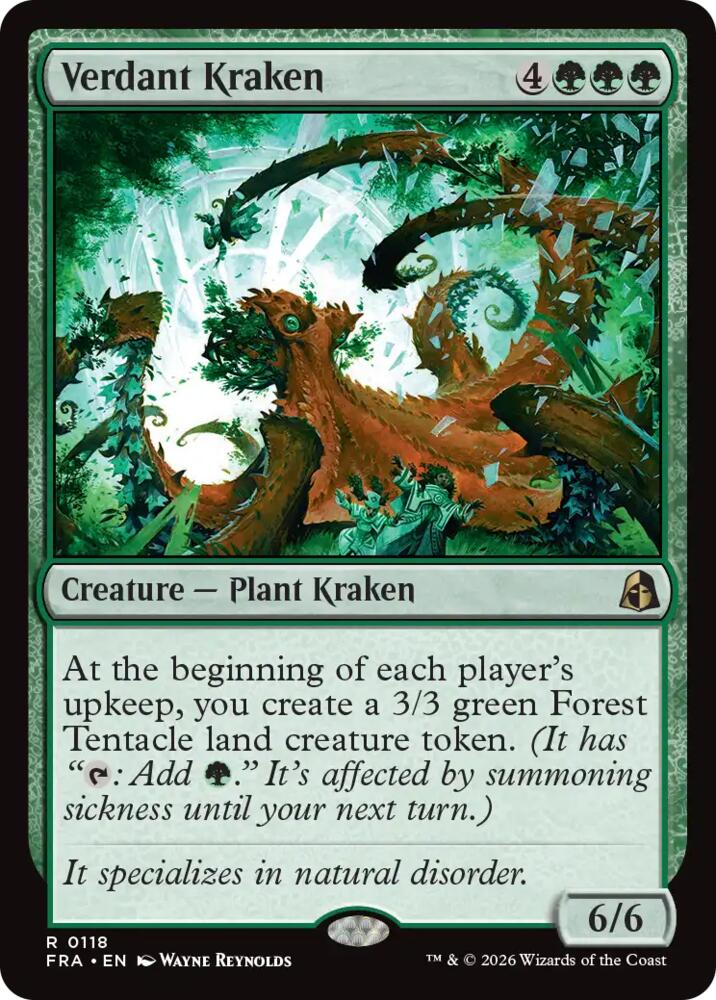 Verdant Kraken - Reality Fracture (FRA) 118 - FOIL