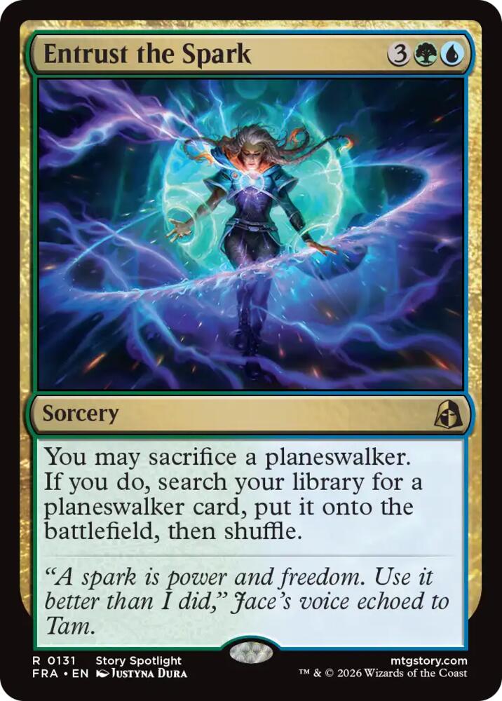 Entrust the Spark - Reality Fracture (FRA) 131 - FOIL