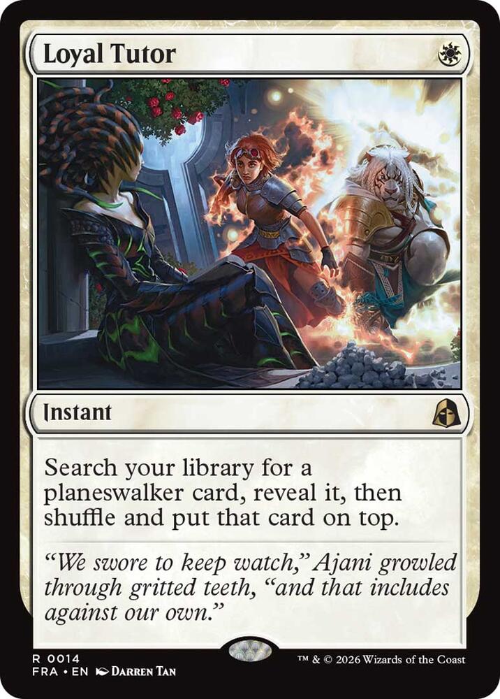 Loyal Tutor - Reality Fracture (FRA) 14 - FOIL