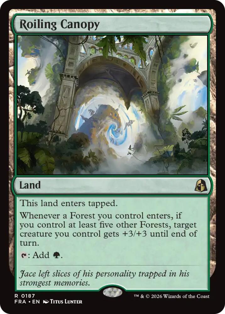 Roiling Canopy - Reality Fracture (FRA) 187 - FOIL