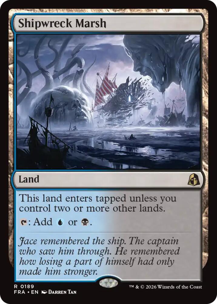 Shipwreck Marsh - Reality Fracture (FRA) 189 - FOIL