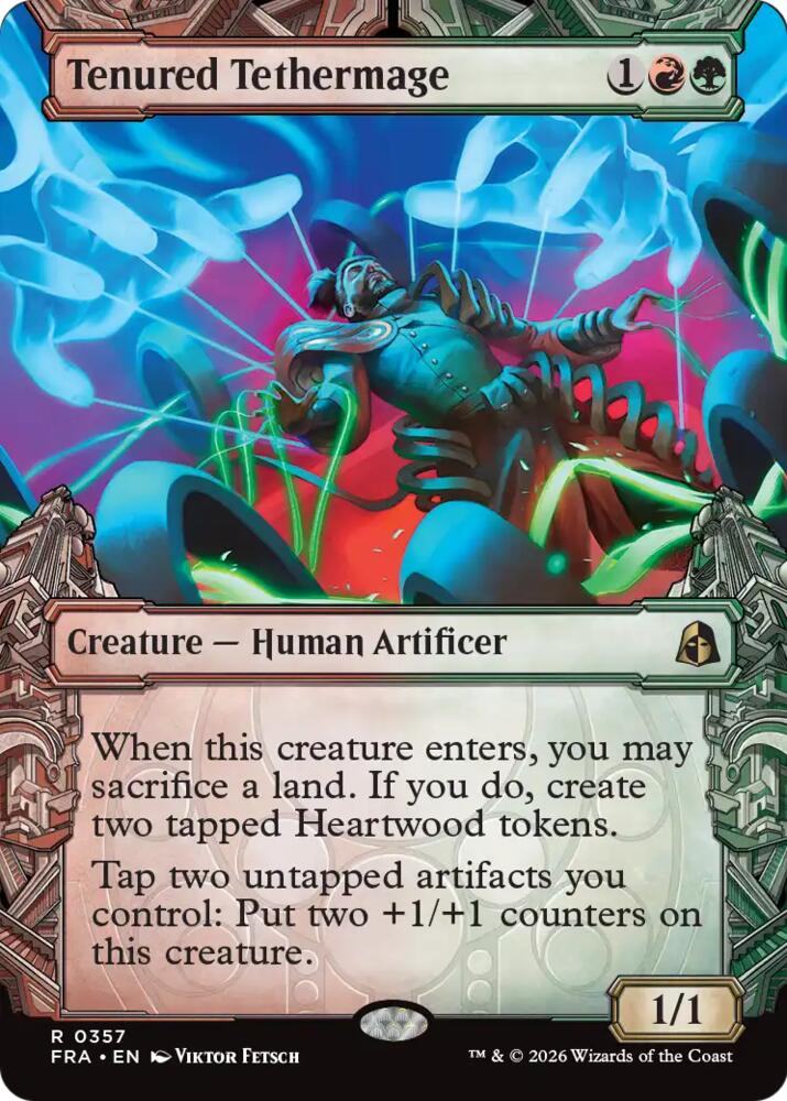 Tenured Tethermage (Showcase) - Reality Fracture (FRA) 357 - FOIL