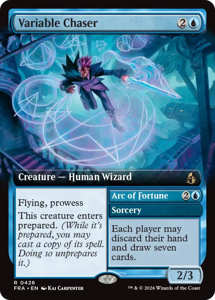Variable Chaser (Extended Art) - Reality Fracture (FRA) 426 - FOIL
