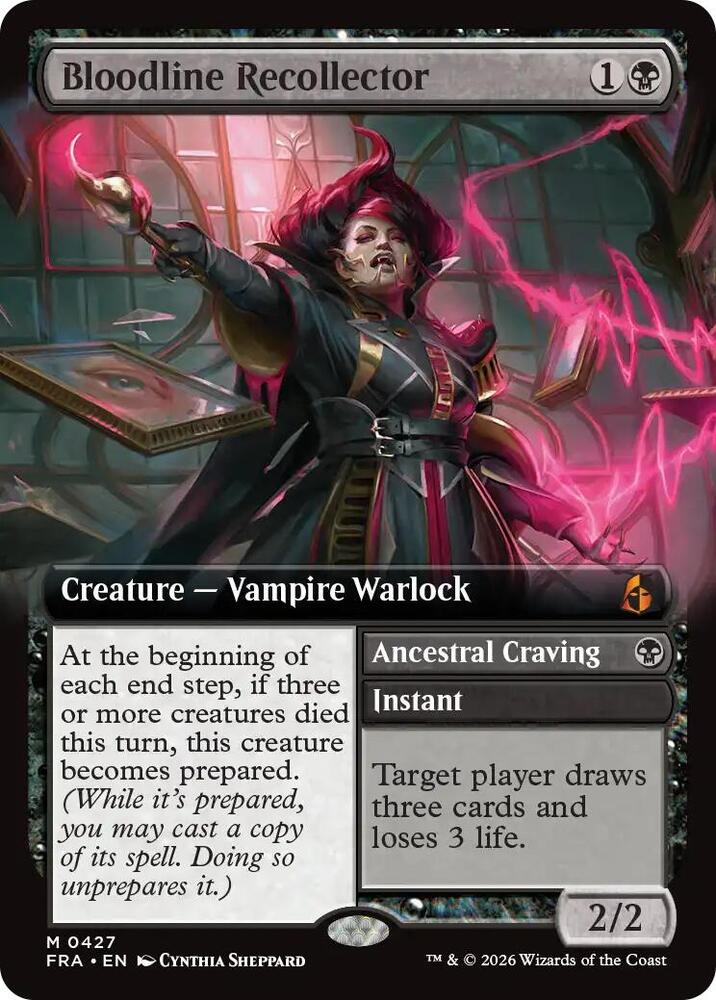 Bloodline Recollector (Extended Art) - Reality Fracture (FRA) 427 - FOIL